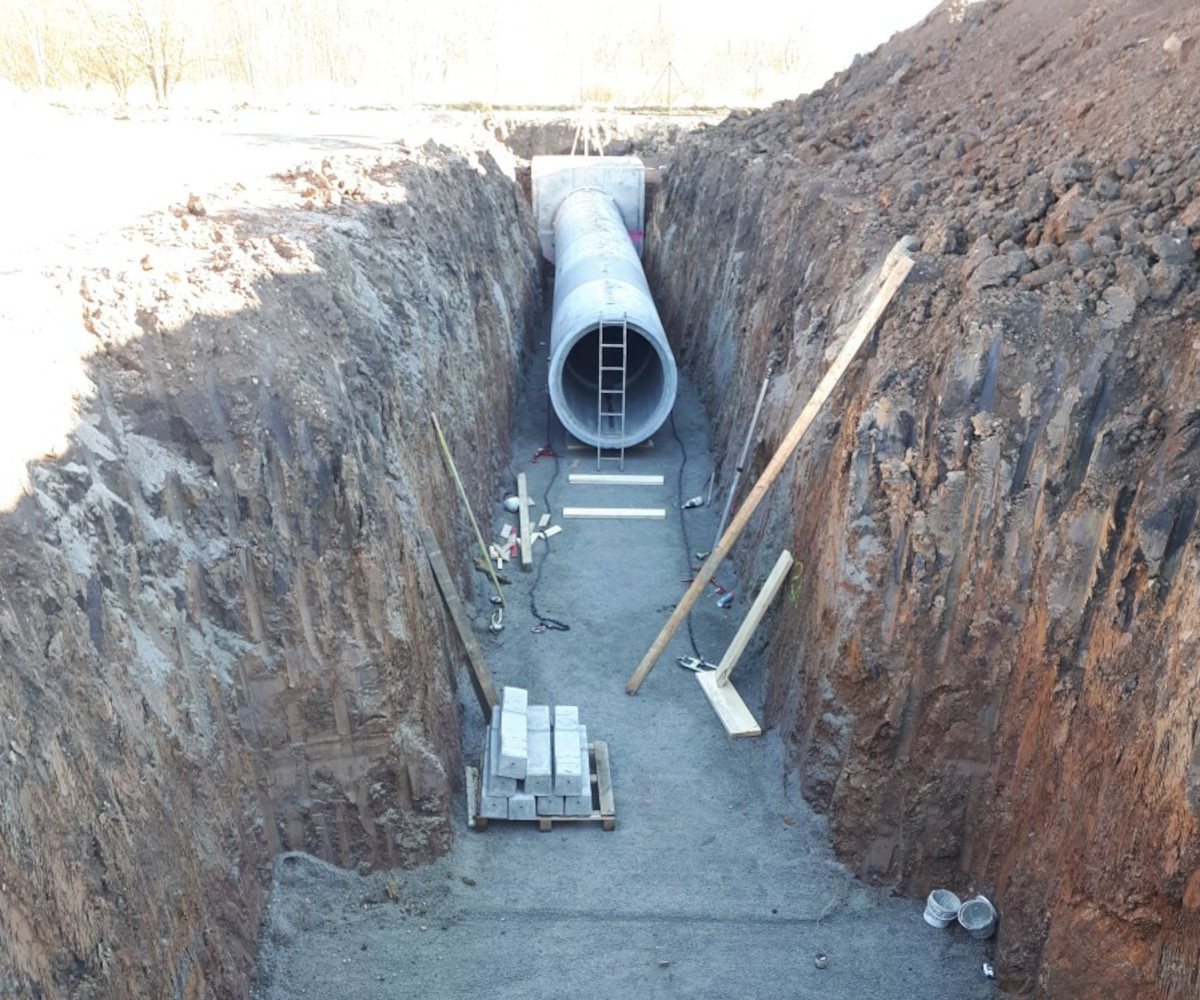 Dešťová kanalizace - Praha Štěrboholy