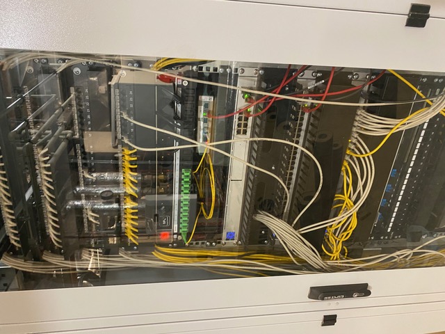 Slaboproudé instalace - rozvaděč