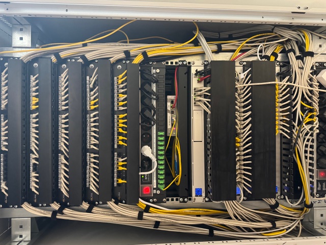 Slaboproudé instalace - rozvaděč