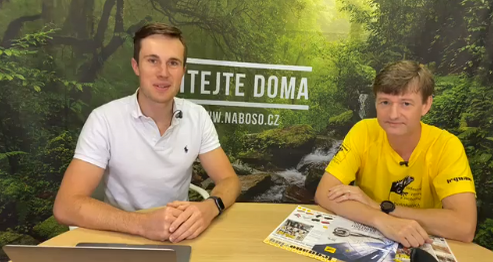 Bosoboty leguano v pořadu naBOSo