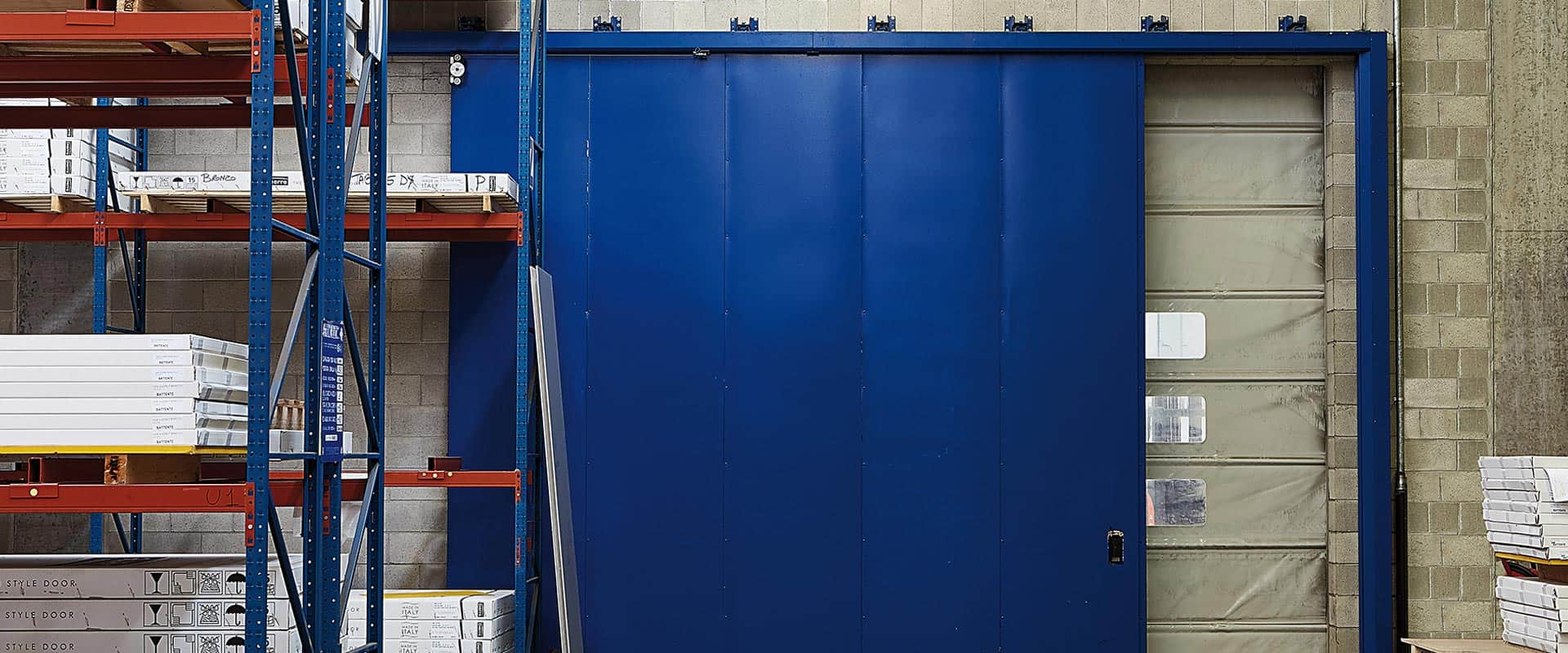 OCELOVÉ PROTIPOŽÁRNÍ DVEŘE