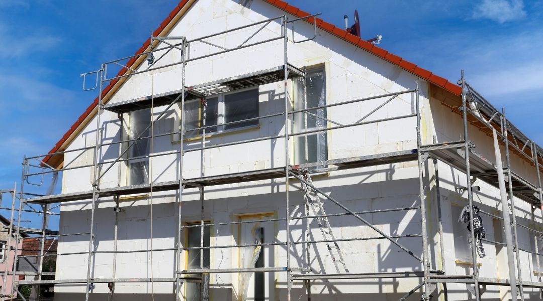 zateplení fasády rodinného domu