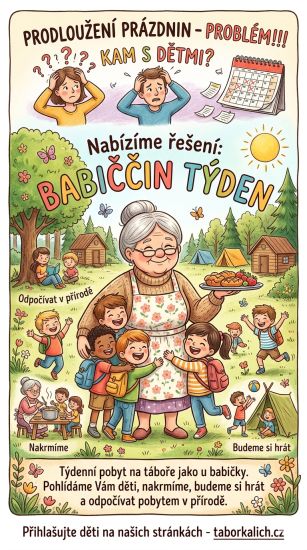 Babiččin týden letáček
