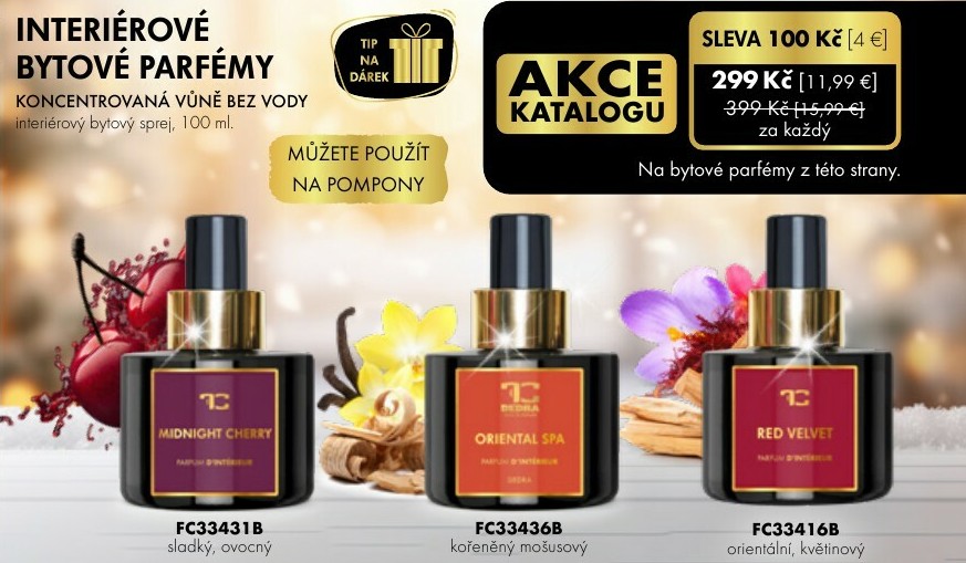 AKCE NA BYTOVÉ PARFÉMY