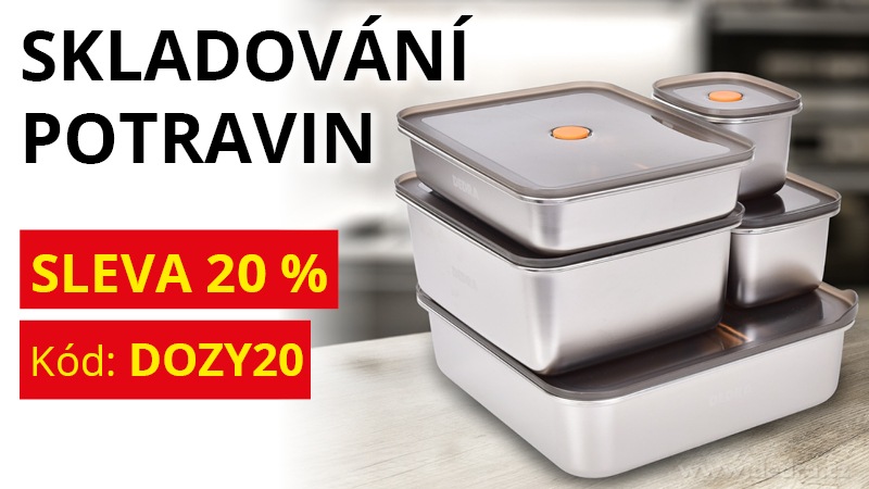 SLEVA 20 % NA DÓZY