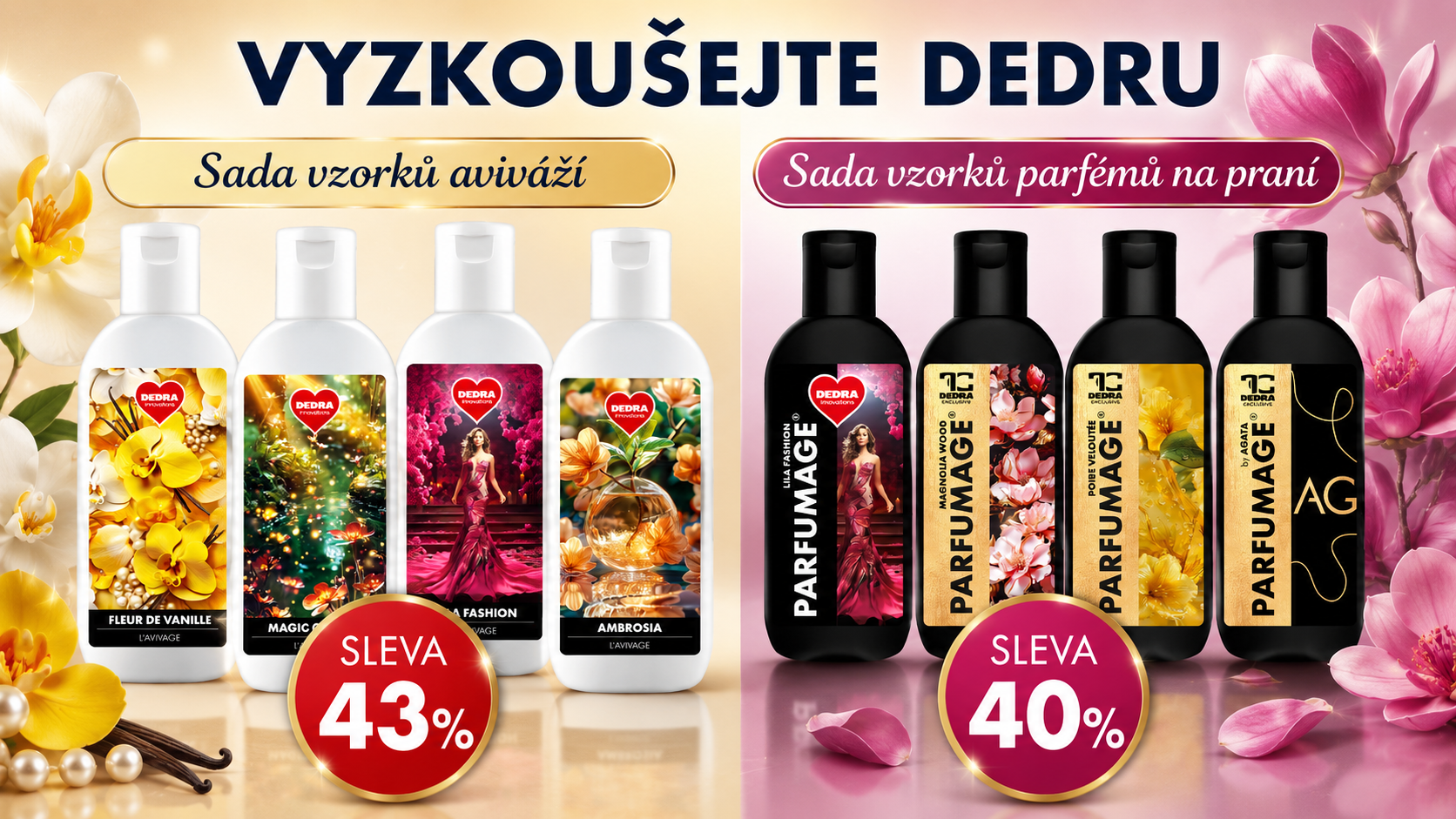 SADY VZORKŮ V AKCI