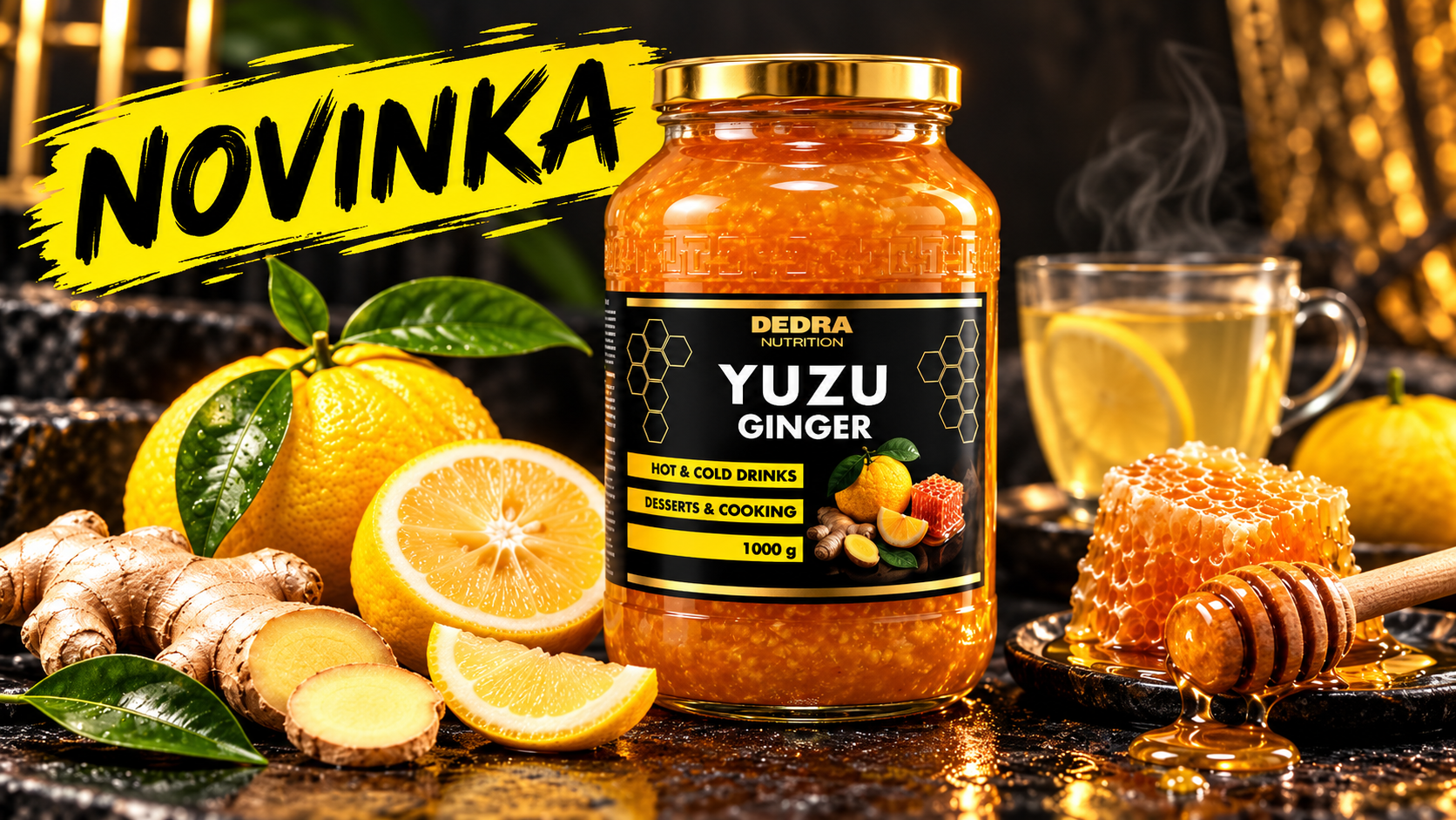 NOVINKA - YUZU MED & ZÁZVOR