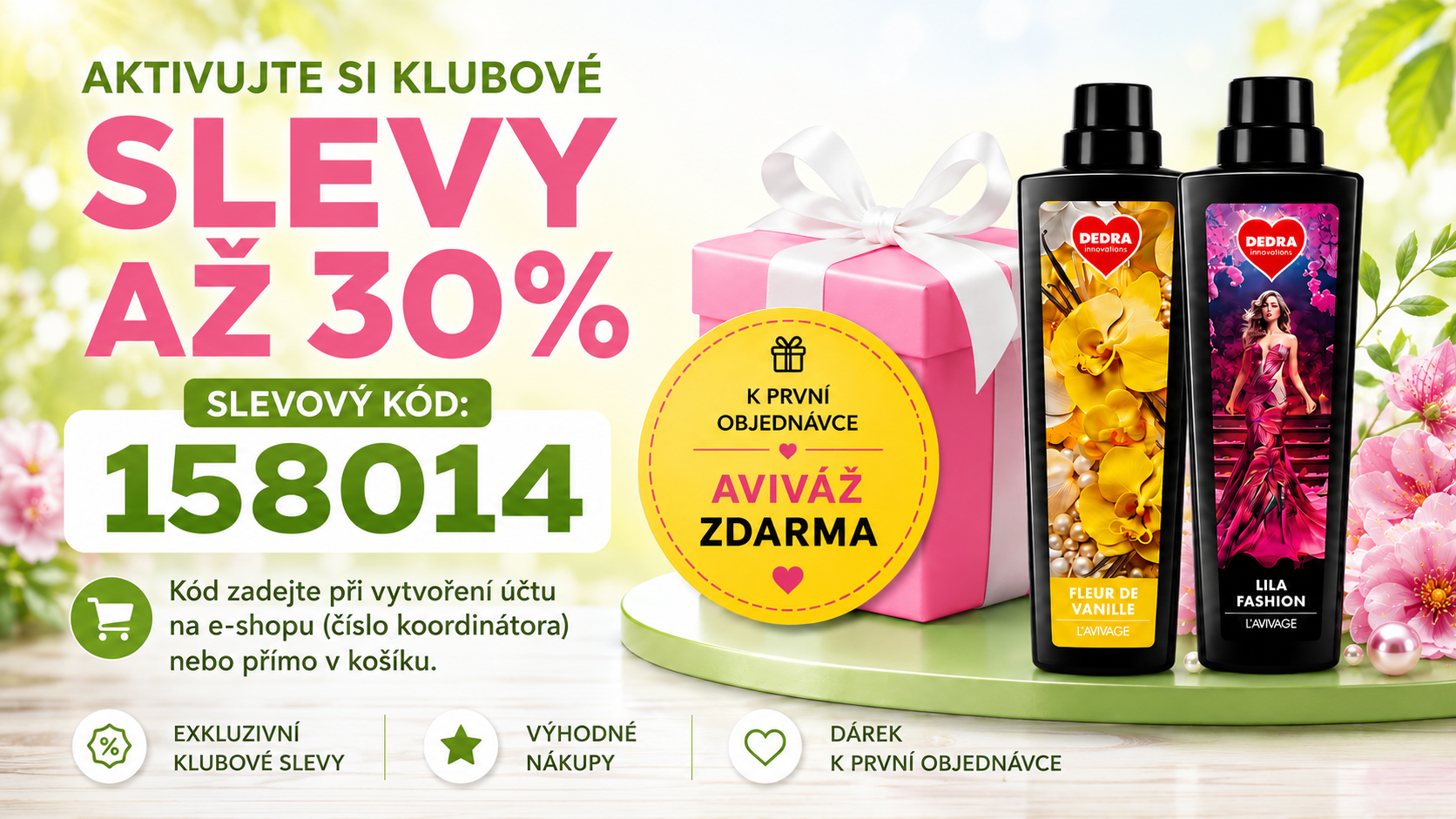 SLEVY AŽ 30%