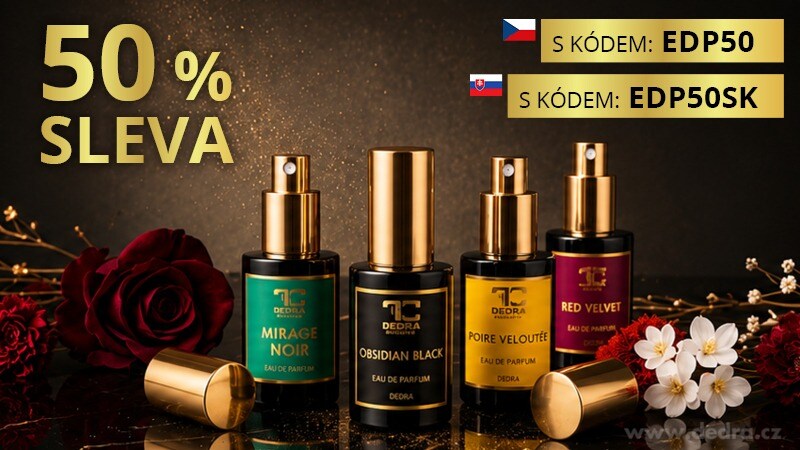 50% SLEVA na EDP 30 ml