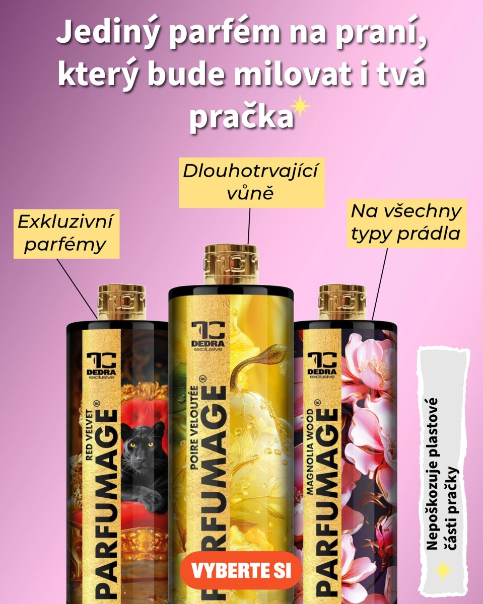 dedra parfémy na praní