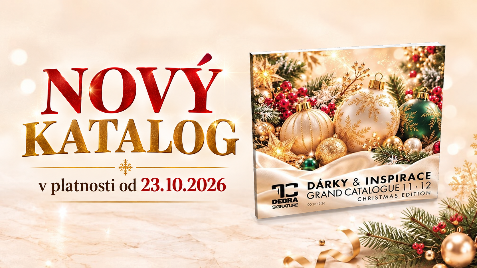 VYCHÁZÍ NOVÝ KATALOG