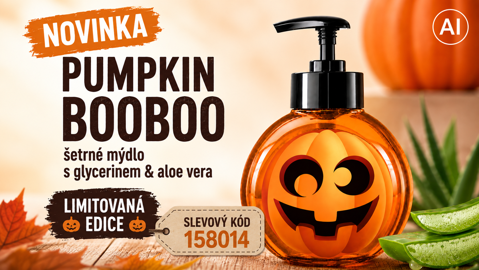 NOVINKA PUMPKIN BOOBOO