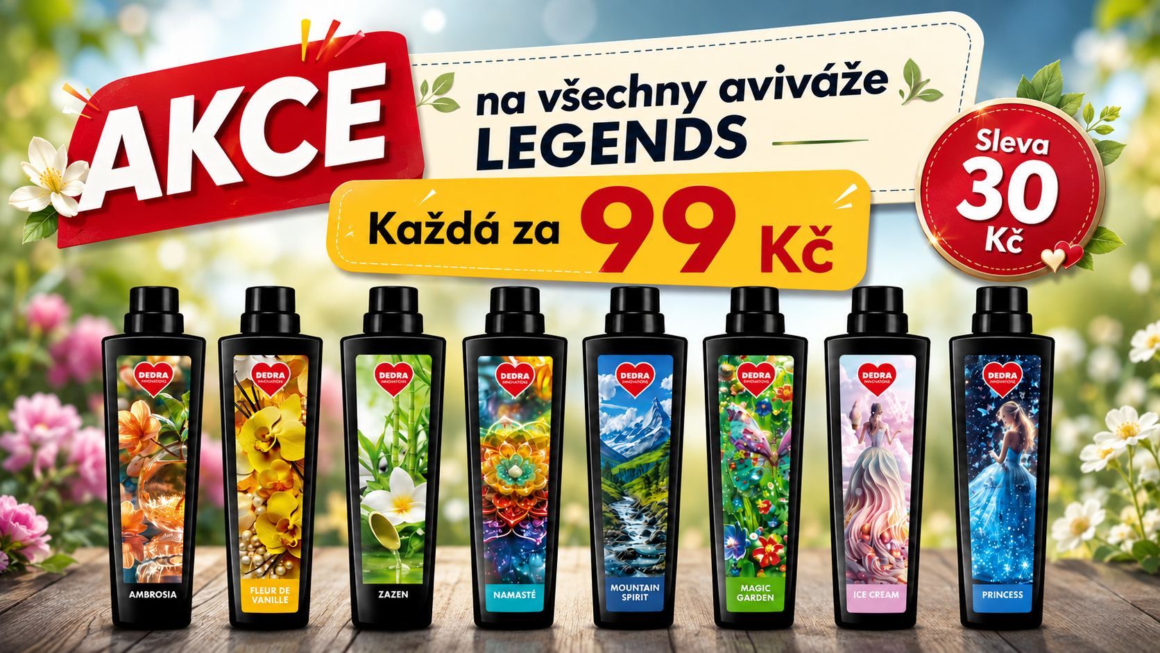 AKCE NA VŠECHNY AVIVÁŽE LEGENDS