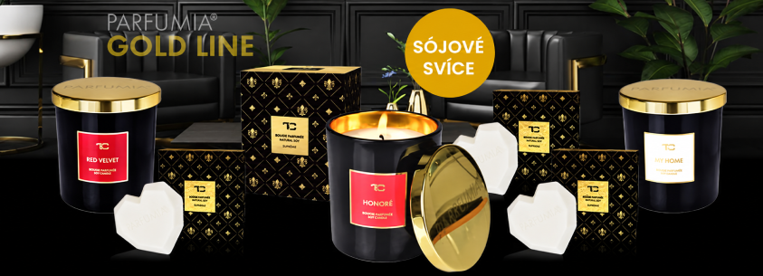 sójové svíce dedra gold