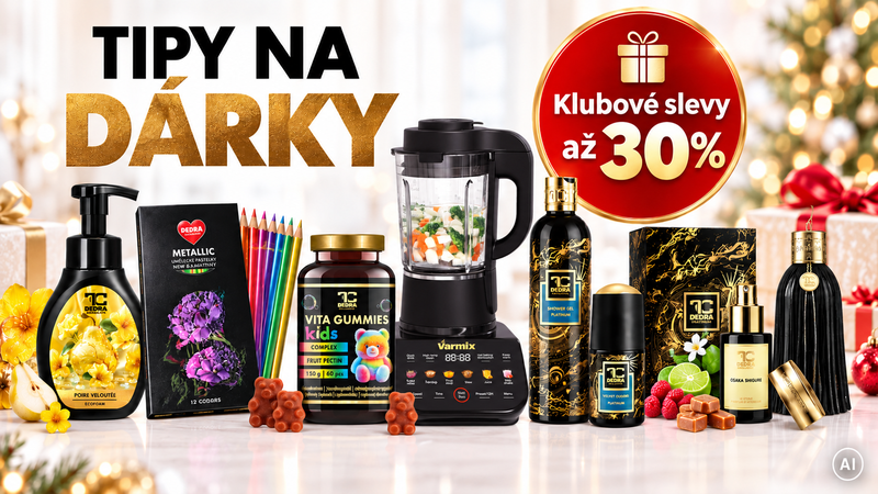 TIPY NA VÁNOČNÍ DÁRKY