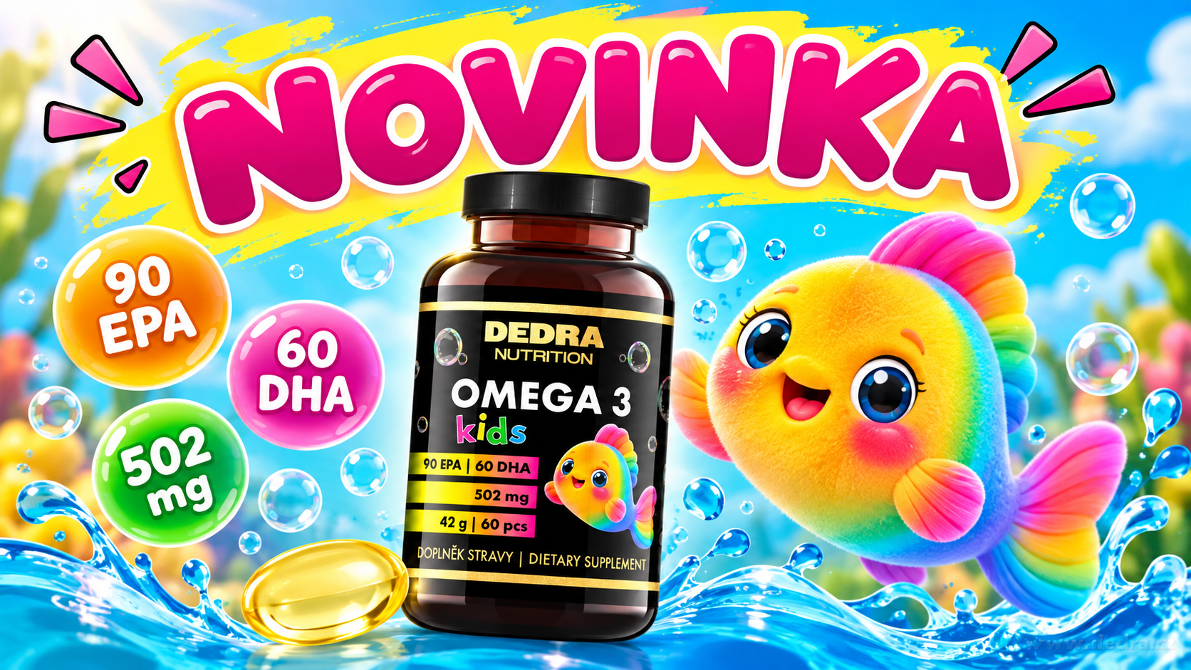 NOVINKA - OMEGA 3 KIDS