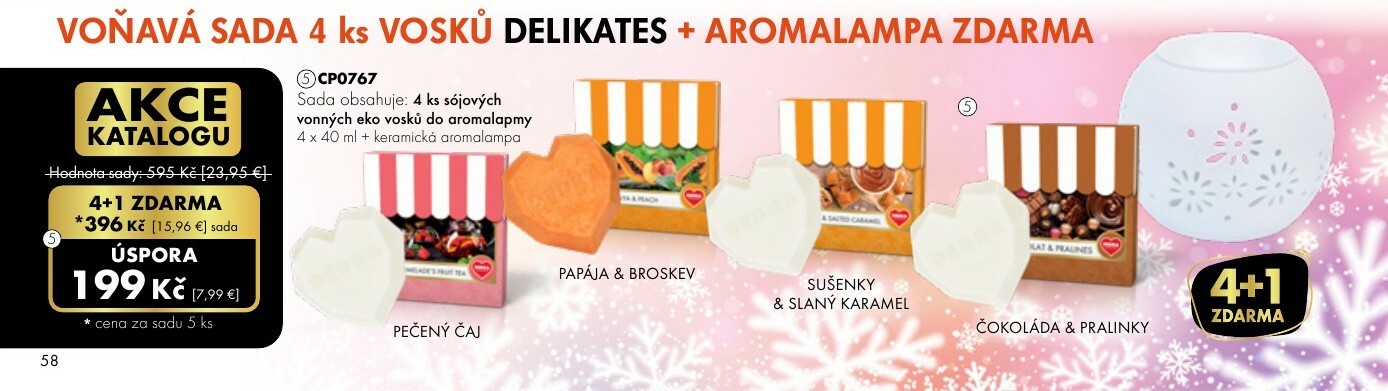 SADA VOSKŮ + AROMALAMPA ZDARMA