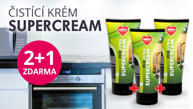 SUPERCREAM 2+1 ZDARMA