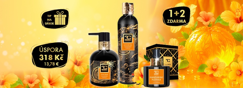 SADA MANDARINE FLORALE 1+2 ZDARMA