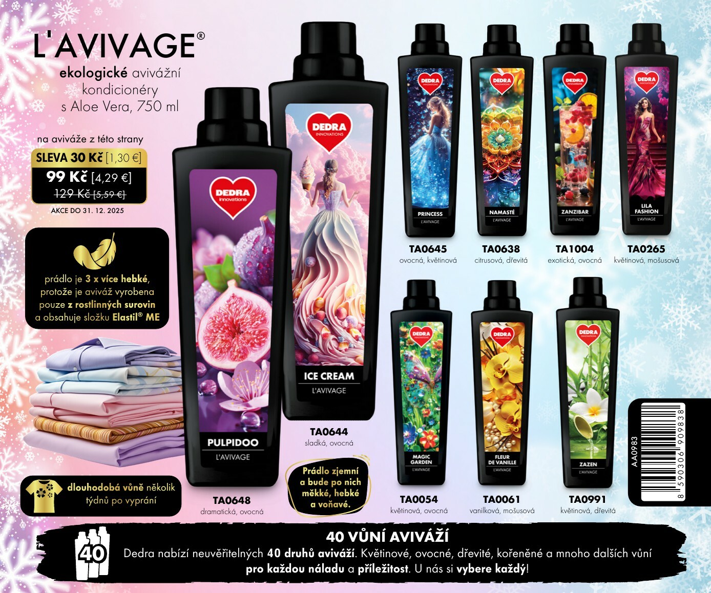 AKCE NA VYBRANÉ AVIVÁŽE