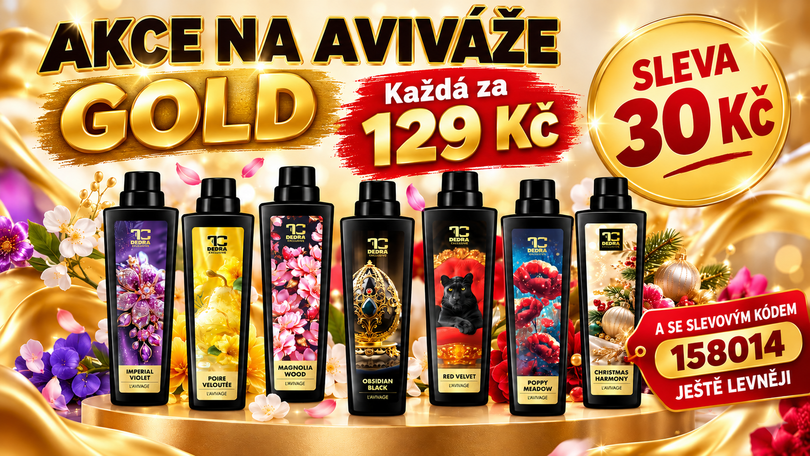 aviváže akce
