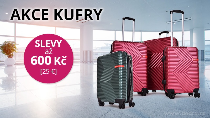 LETNÍ SLEVY NA KUFRY