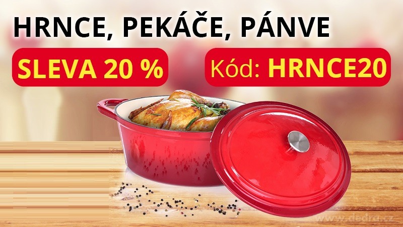 SLEVA 20 % NA HRNCE