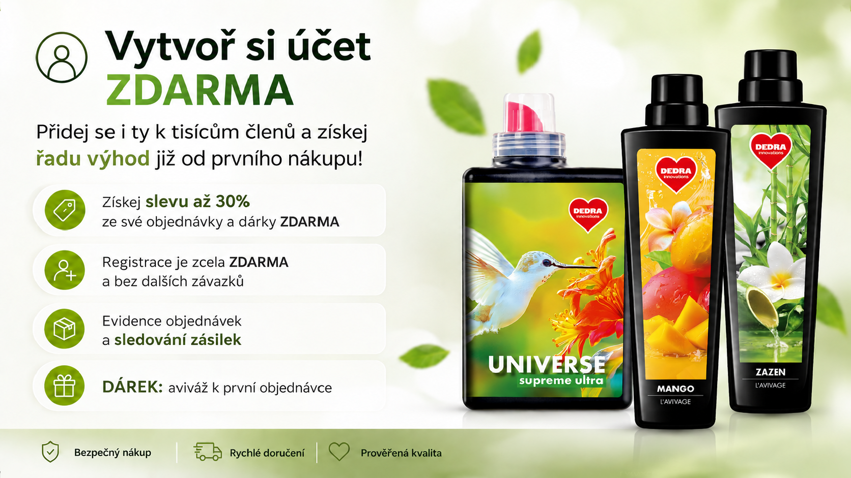 DEDRA KLUB SE VYPLATÍ