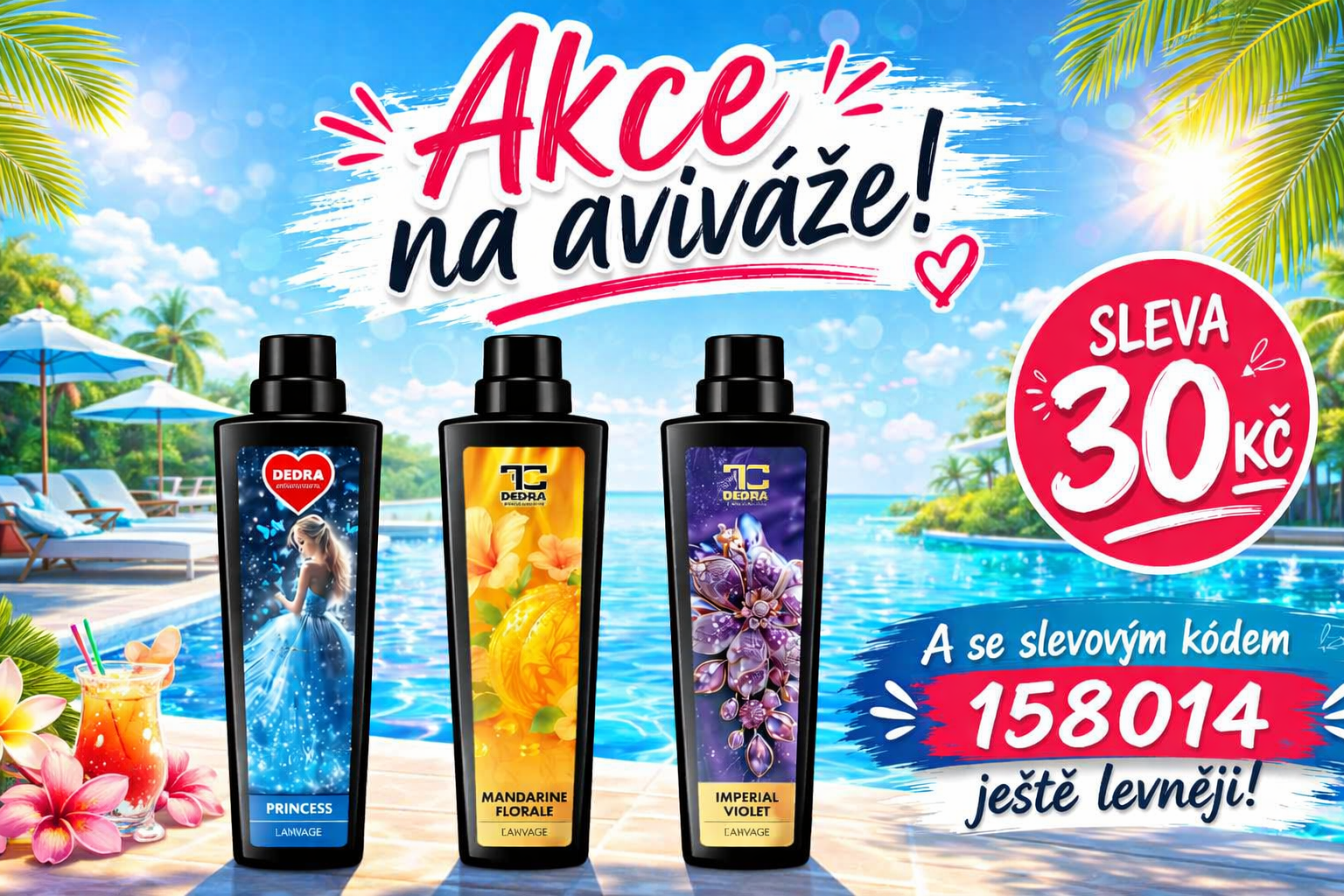 SLEVA NA VŠECHNY AVIVÁŽE
