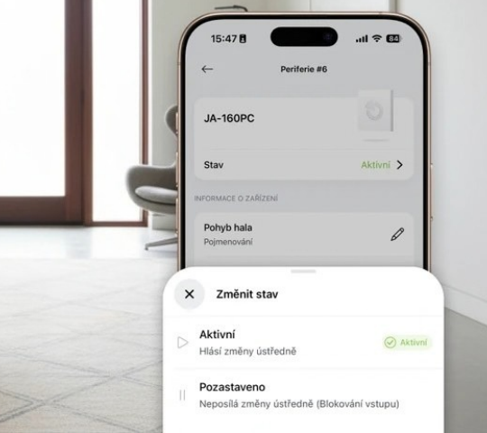 Vše vyřešíte pohodlně přímo v aplikaci
