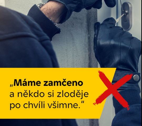 MÝTUS: "Máme přece zamčeno!"