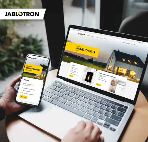 Nový web JABLOTRON - vše na jednom místě!