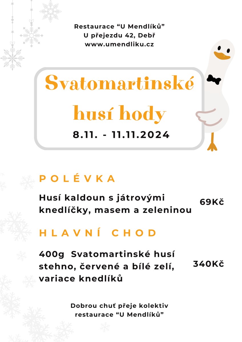 Svatomartinské husí hody