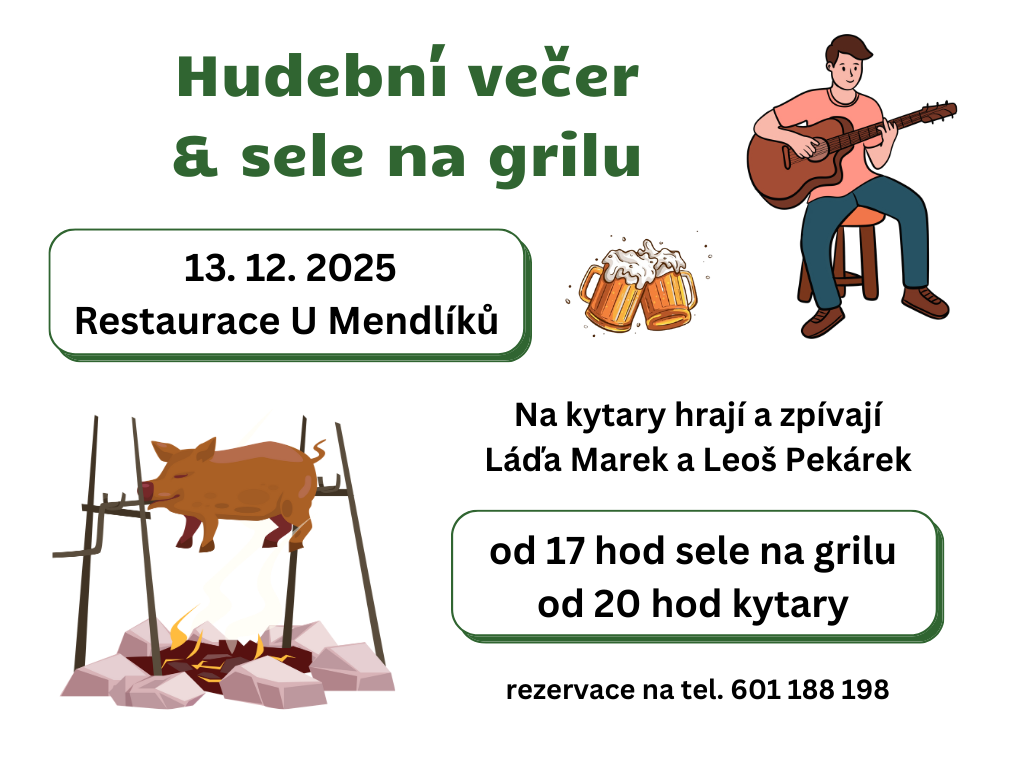 Hudba & sele na grilu