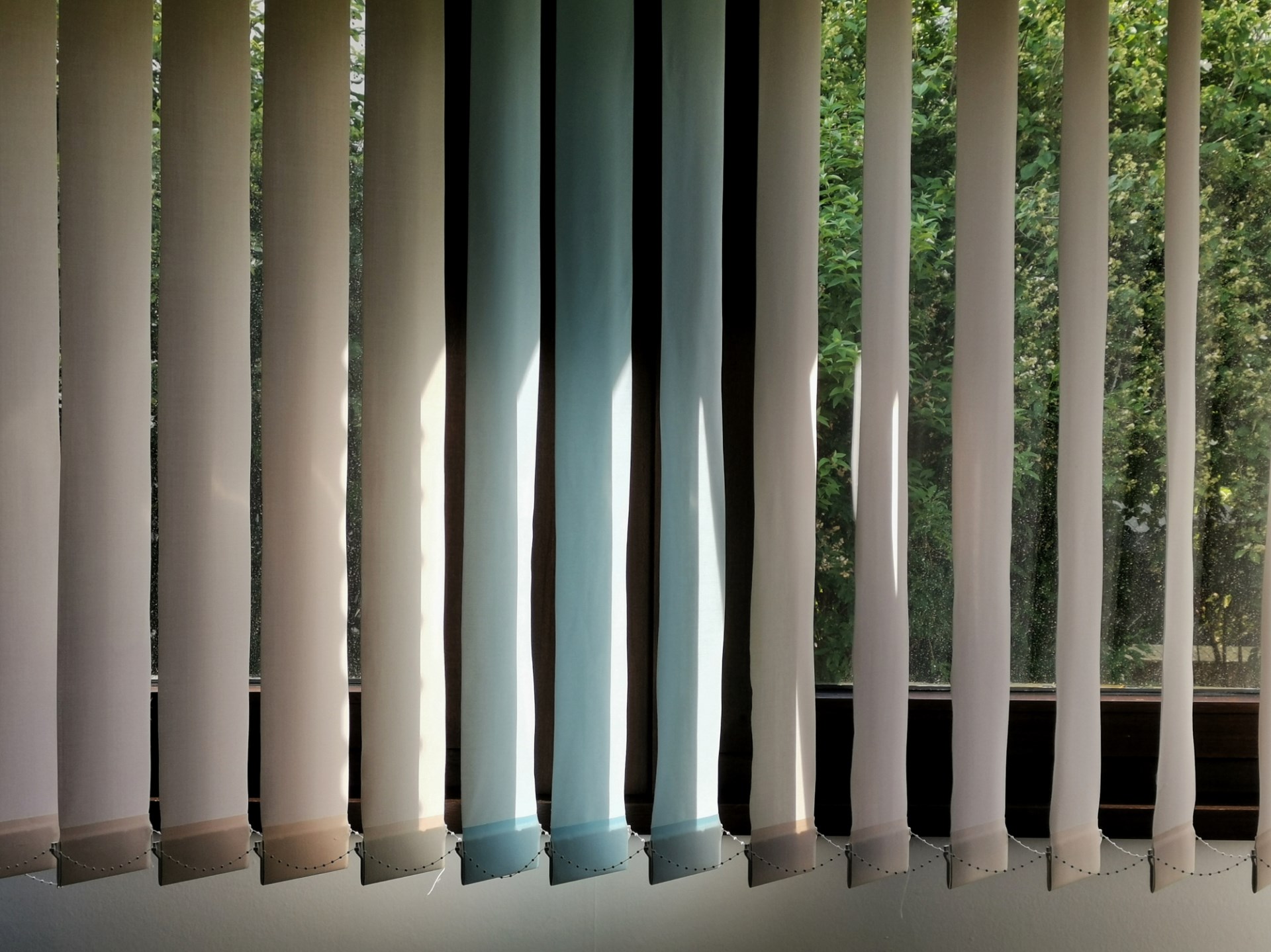 vertikální žaluzie