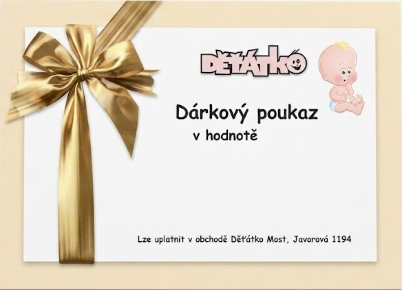 Dárkový poukaz Děťátko